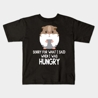 Hamster   i said when i was hungry Kids T-Shirt